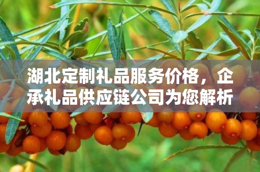 湖北定制礼品服务价格，企承礼品供应链公司为您解析